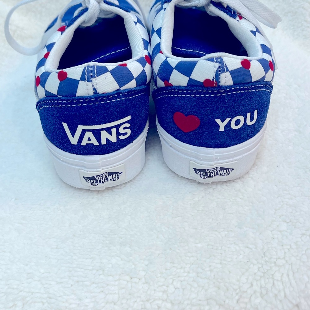 Vans X Autism Awareness Comfycush Old Skool 'Vans Heart/True Blue' VN0A3WMAWI4 - Picture 6 of 9